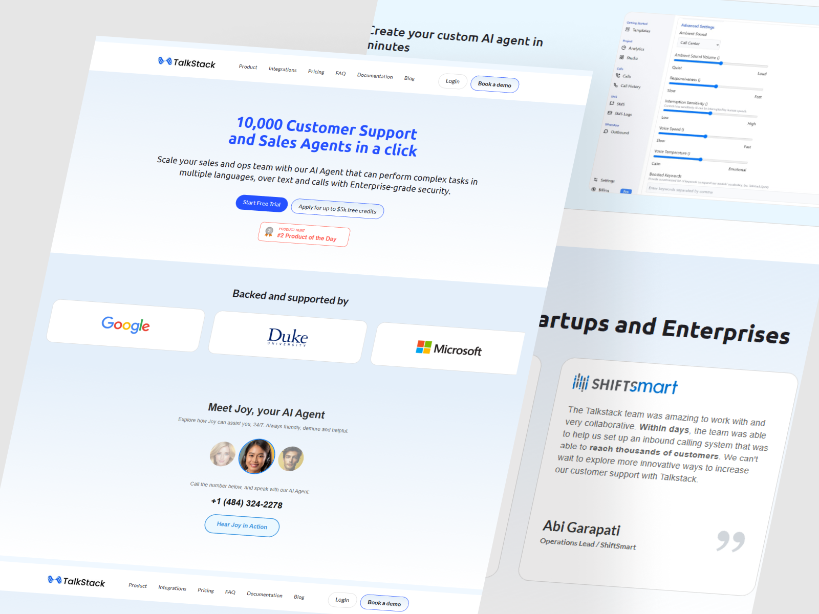 TalkStack AI – AI Agents for Sales, Support & Workflow Automation